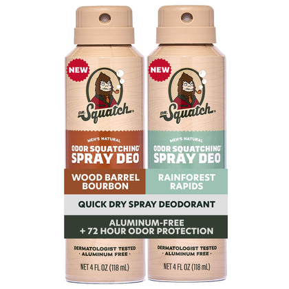 Dr. Squatch Natural Men’s Deodorant 2-Pack front view