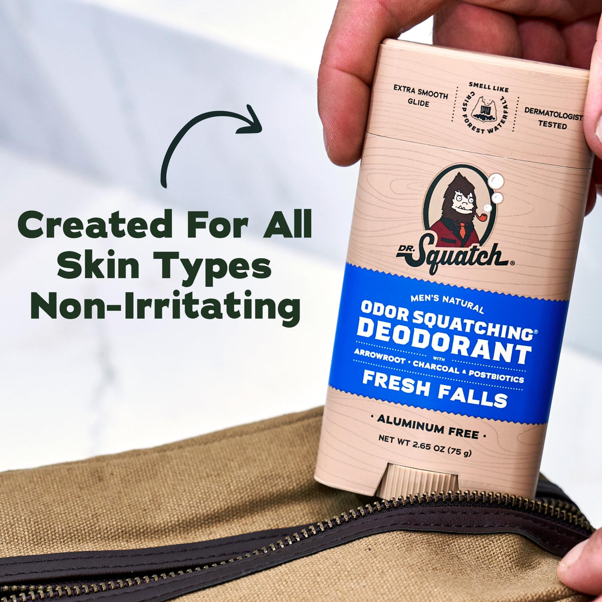 Dr. Squatch Natural Men's Deodorant 2-Pack side view