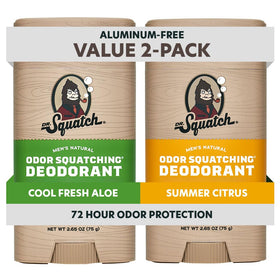 Dr. Squatch Natural Men's Deodorant Summer Citrus front view
