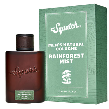 Dr. Squatch Rainforest Mist Cologne 1.7 fl oz front view
