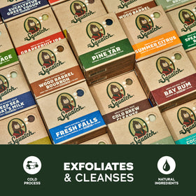 Dr. Squatch soap bars in assorted scents