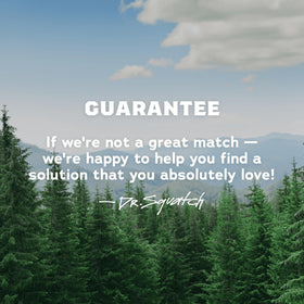 Dr. Squatch Total Moisture Men’s Bar Soap on a soap dish