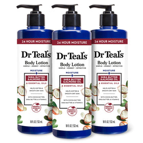 Dr Teal's Body Lotion Shea Butter & Almond front view