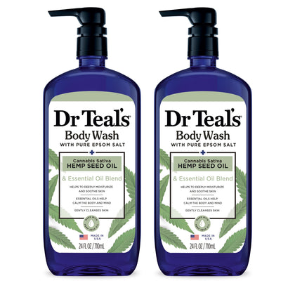 Dr Teal's Body Wash with Pure Epsom Salt front view