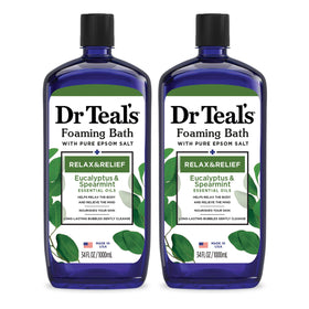 Dr Teal's Foaming Bath Eucalyptus & Spearmint front view