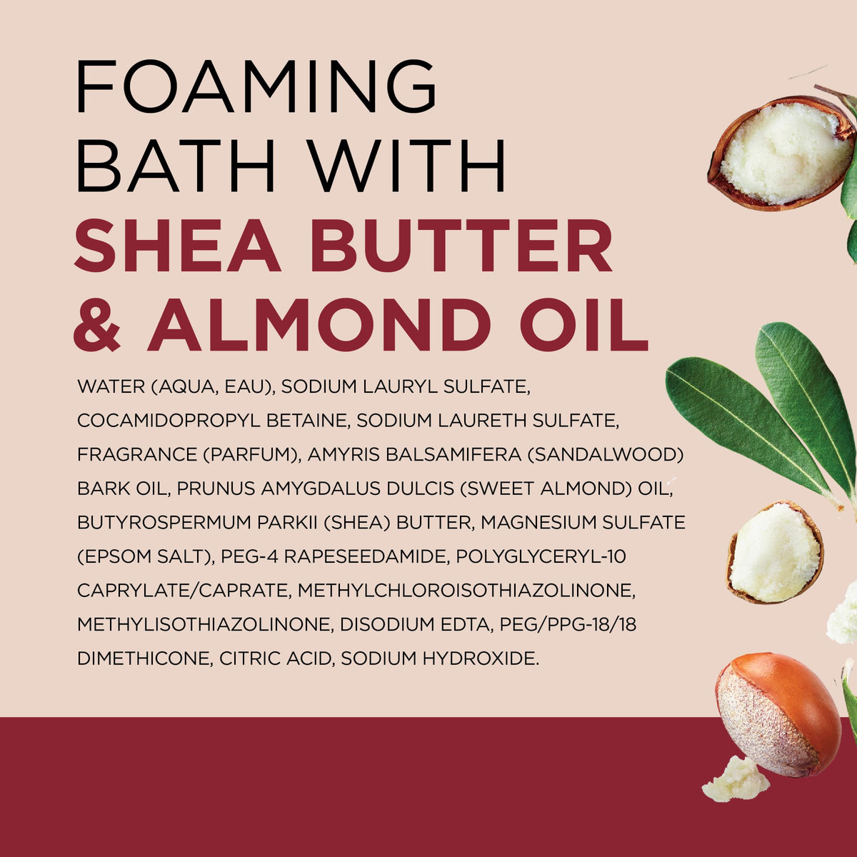 Dr Teal's Foaming Bath packaging details and dimensions