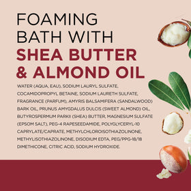 Dr Teal's Foaming Bath packaging details and dimensions