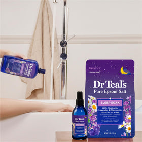 Dr Teal's Foaming Bath Sleep Blend with lavender and chamomile