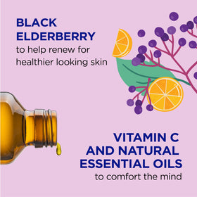 Dr Teal's Kids 3-in-1 Elderberry Bubble Bath, Body Wash & Shampoo side view