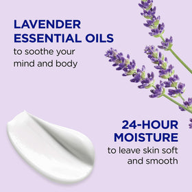 Dr Teal's Lavender Body Lotion 18 fl oz back view
