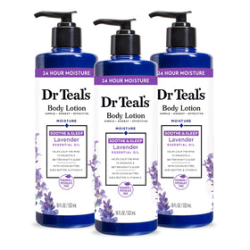 Dr Teal's Lavender Body Lotion 18 fl oz front view