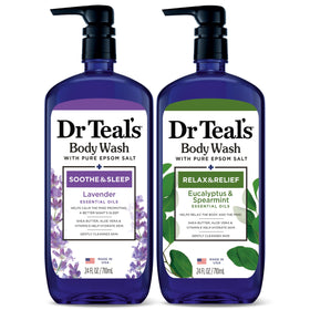 Dr Teal's Lavender Body Wash with Pure Epsom Salt front view