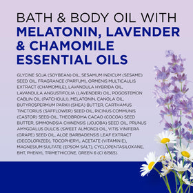 Dr Teal's Moisturizing Bath & Body Oil Sleep Blend with jojoba and almond oil