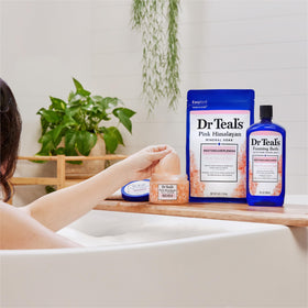 Dr Teal's Pink Himalayan Salt Body Scrub ingredients list