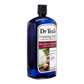 Dr Teal's Shea Butter & Almond Oil Foaming Bath 34 fl oz bottle
