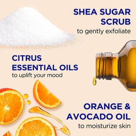 Dr Teal's Shea Sugar Body Scrub Citrus packaging
