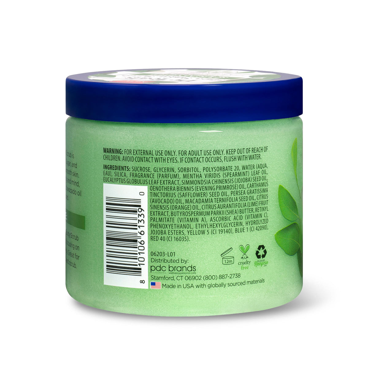 Dr Teal's Shea Sugar Scrub Eucalyptus & Spearmint lifestyle use
