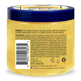 Dr Teal's Shea Sugar Scrub packaging details