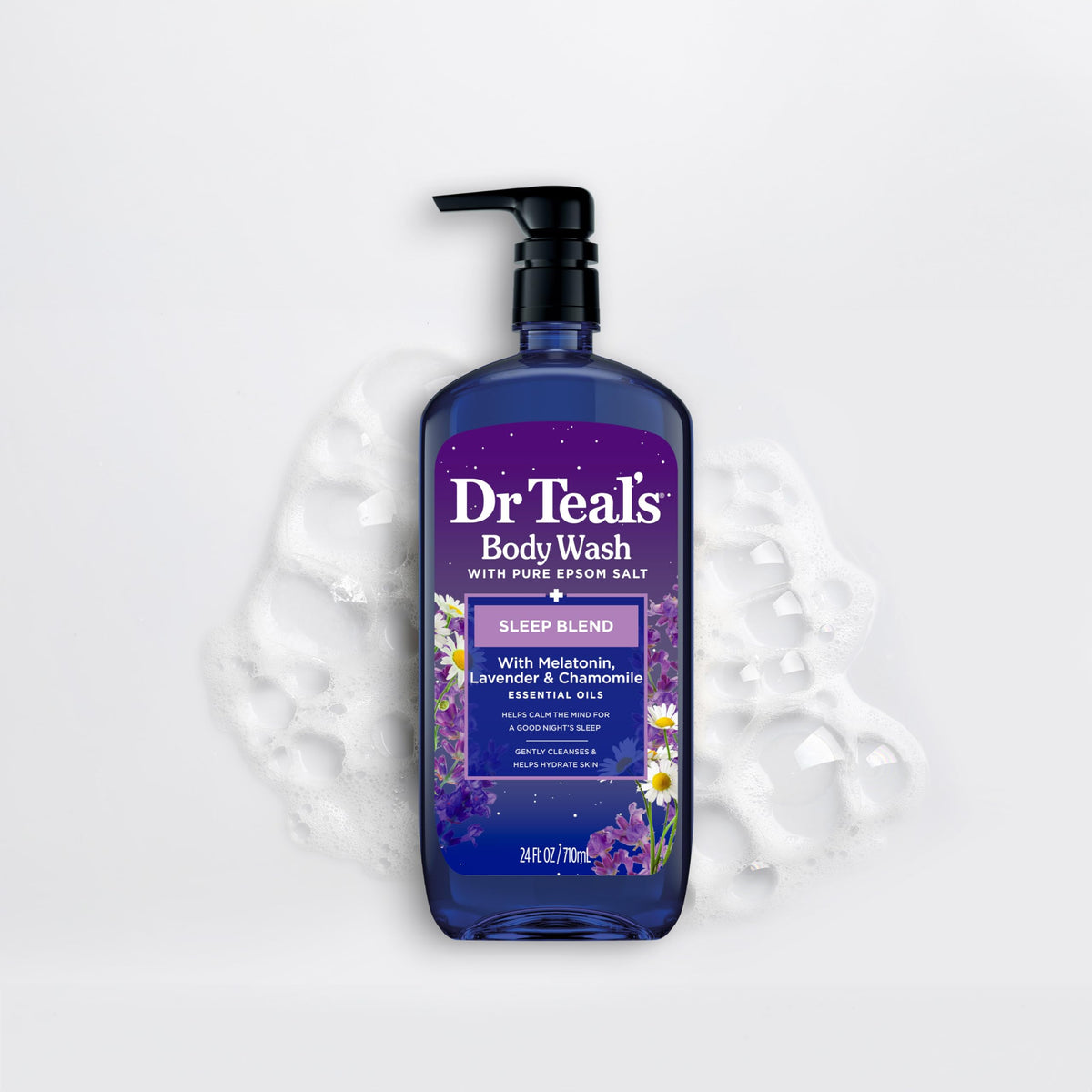 Dr Teal's Sleep Body Wash with calming lavender scent