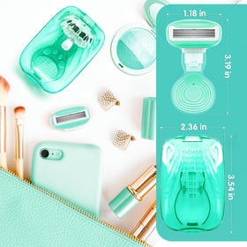 DreamGenius Travel Razor with replacement blade