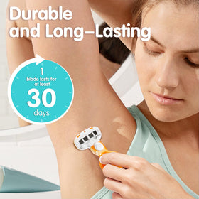 DreamGenius Travel Razor with replacement cartridge