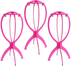 Dreamlover Wig Stand Hot Pink front view