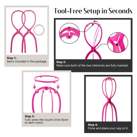 Dreamlover wig stand with packaging details