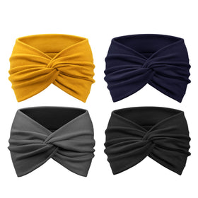 DRESHOW Turban Headband laid flat to show texture