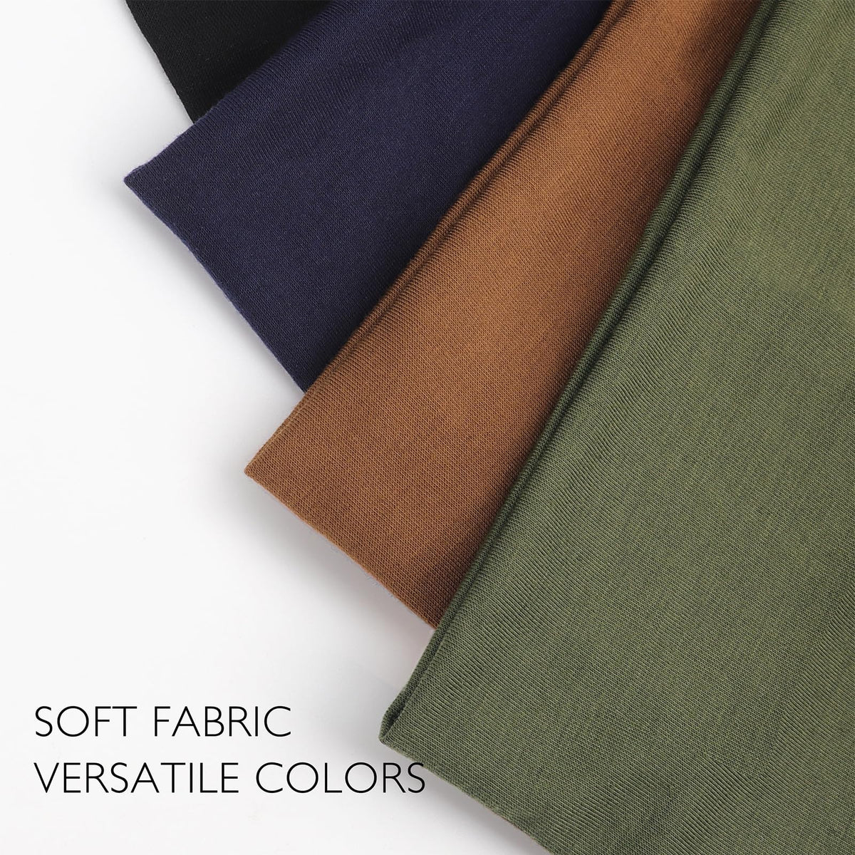 DRESHOW Wide Headbands showing different colour options