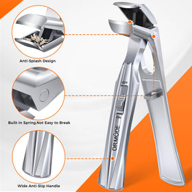 DRMODE Toenail Clippers ergonomic design demonstration