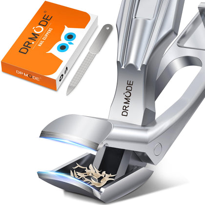 DRMODE Toenail Clippers for Seniors angled head view