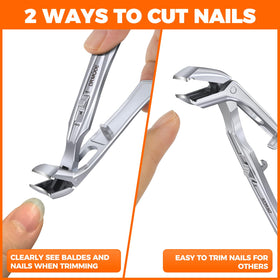 DRMODE Toenail Clippers on a clean surface