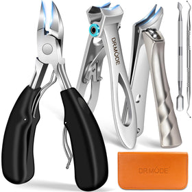 DRMODE Toenail Clippers Set 5-in-1 with large clippers and accessories