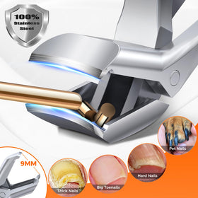 DRMODE Toenail Clippers with catcher for nail clippings