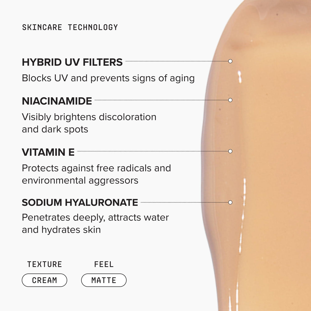 DRMTLGY Matte Universal Tinted Moisturizer SPF 46 close-up of cap