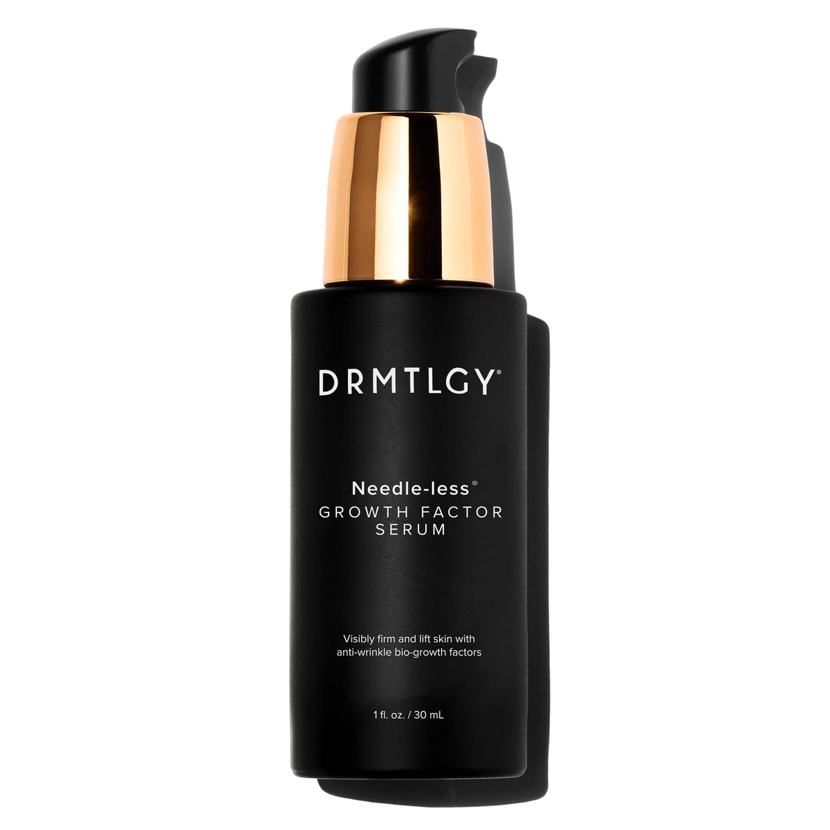 DRMTLGY Needle-less Growth Factor Serum front view with packaging