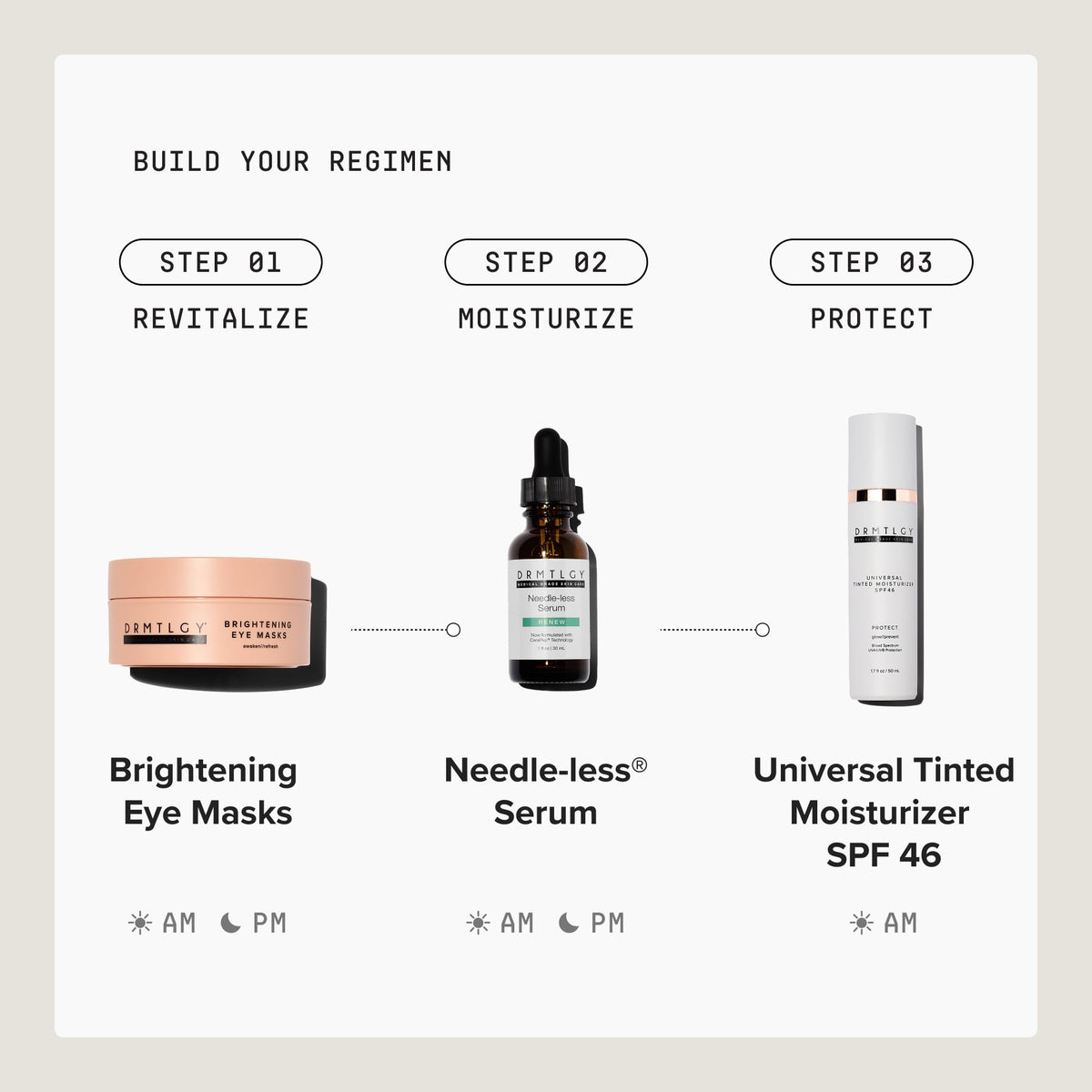 DRMTLGY tinted moisturizer in lifestyle setting