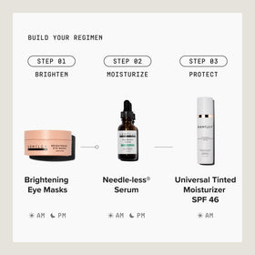 DRMTLGY Tinted Moisturizer SPF 46 on vanity