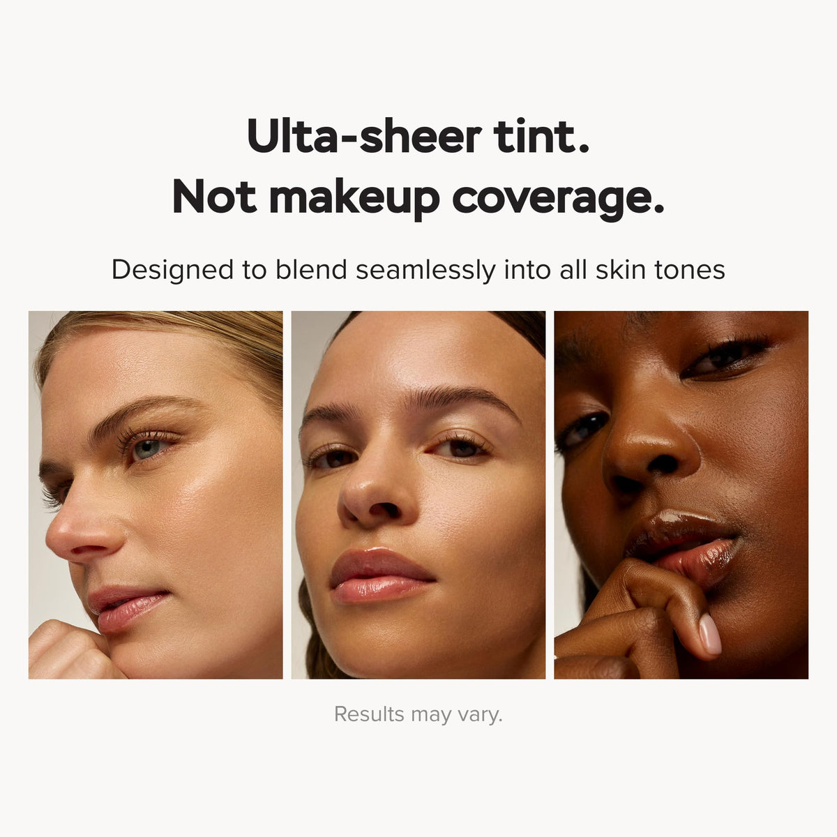 DRMTLGY tinted moisturizer with sun protection benefits