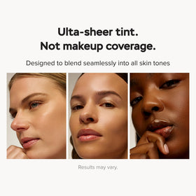 DRMTLGY tinted moisturizer with sun protection benefits
