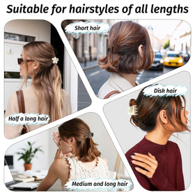 Drnytunk Small Claw Clip in use with long hair