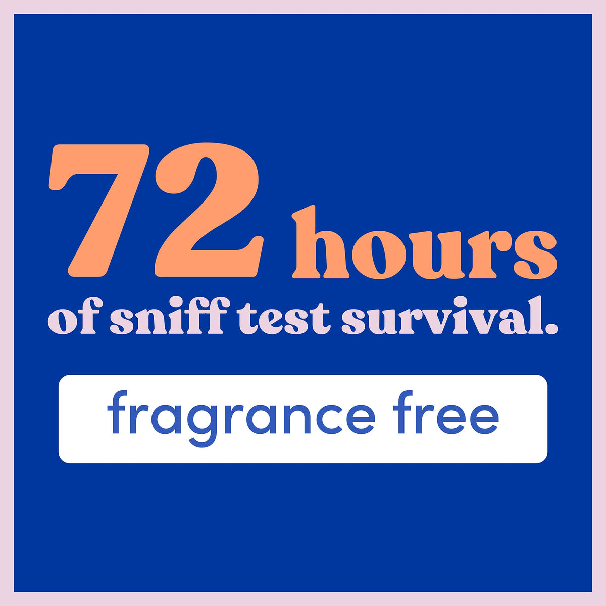 Dry Idea deodorant packaging showing 72 hours of odour protection