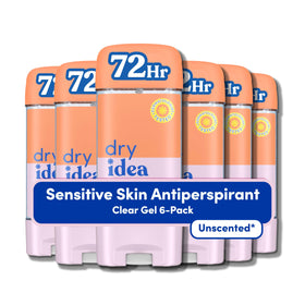 Dry Idea Gel Deodorant for Women, unscented, front view