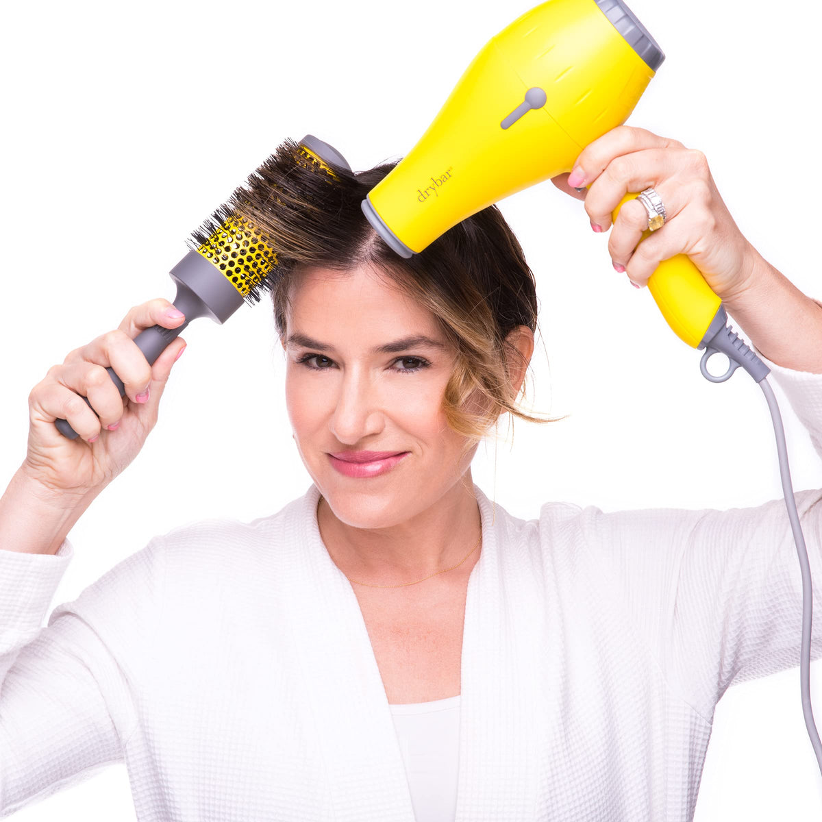 Drybar Baby Buttercup Travel Blow-Dryer side view