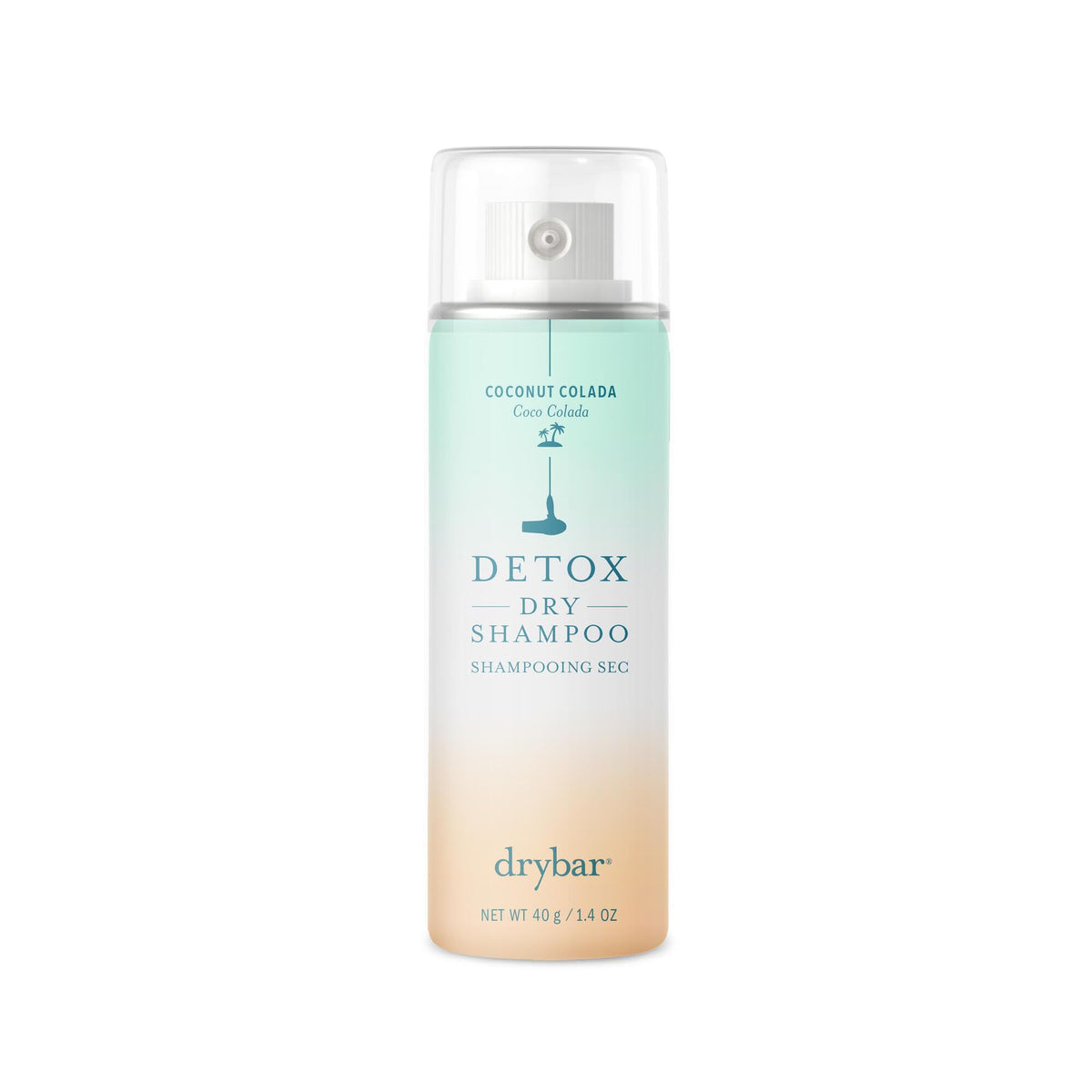 Drybar Detox Dry Shampoo Coconut Colada 1.4 oz front view
