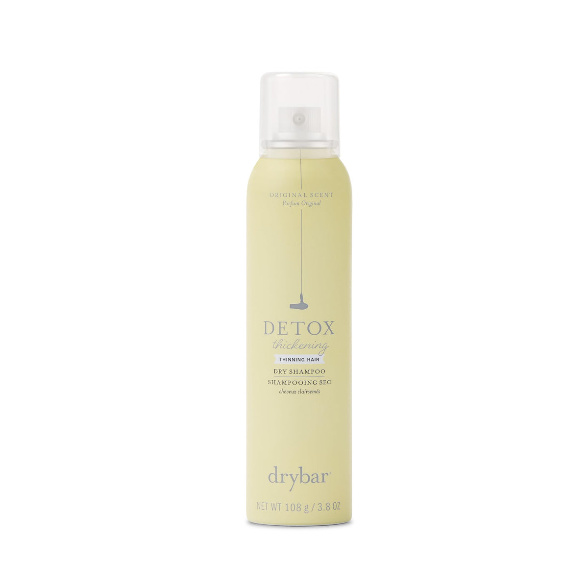 Drybar Detox Thickening Dry Shampoo 3.8 oz front view