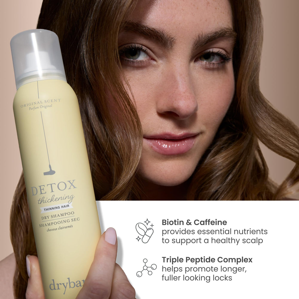 Drybar Detox Thickening Dry Shampoo 3.8 oz top view