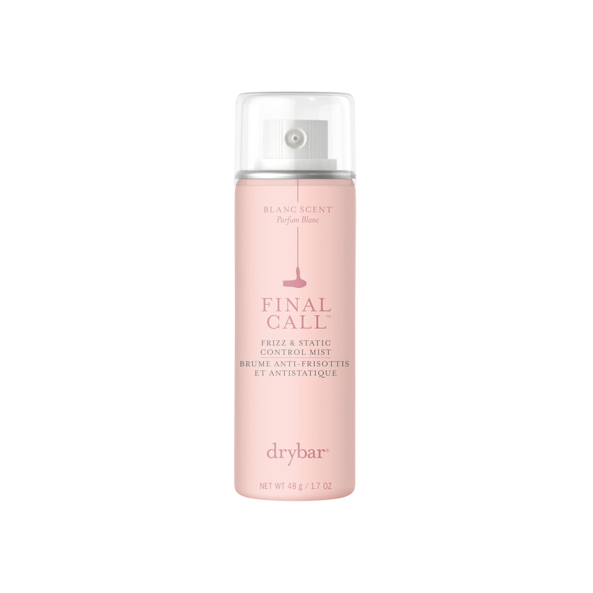 Drybar Final Call Frizz Control Mist 1.7 oz front view