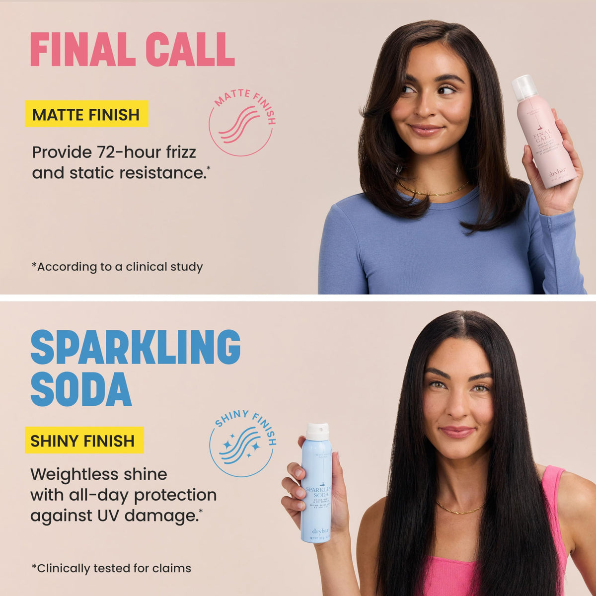 Drybar Final Call Frizz Control Mist texture close-up