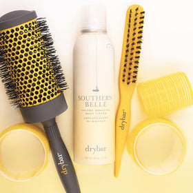 Drybar High Tops Rollers in use on hair
